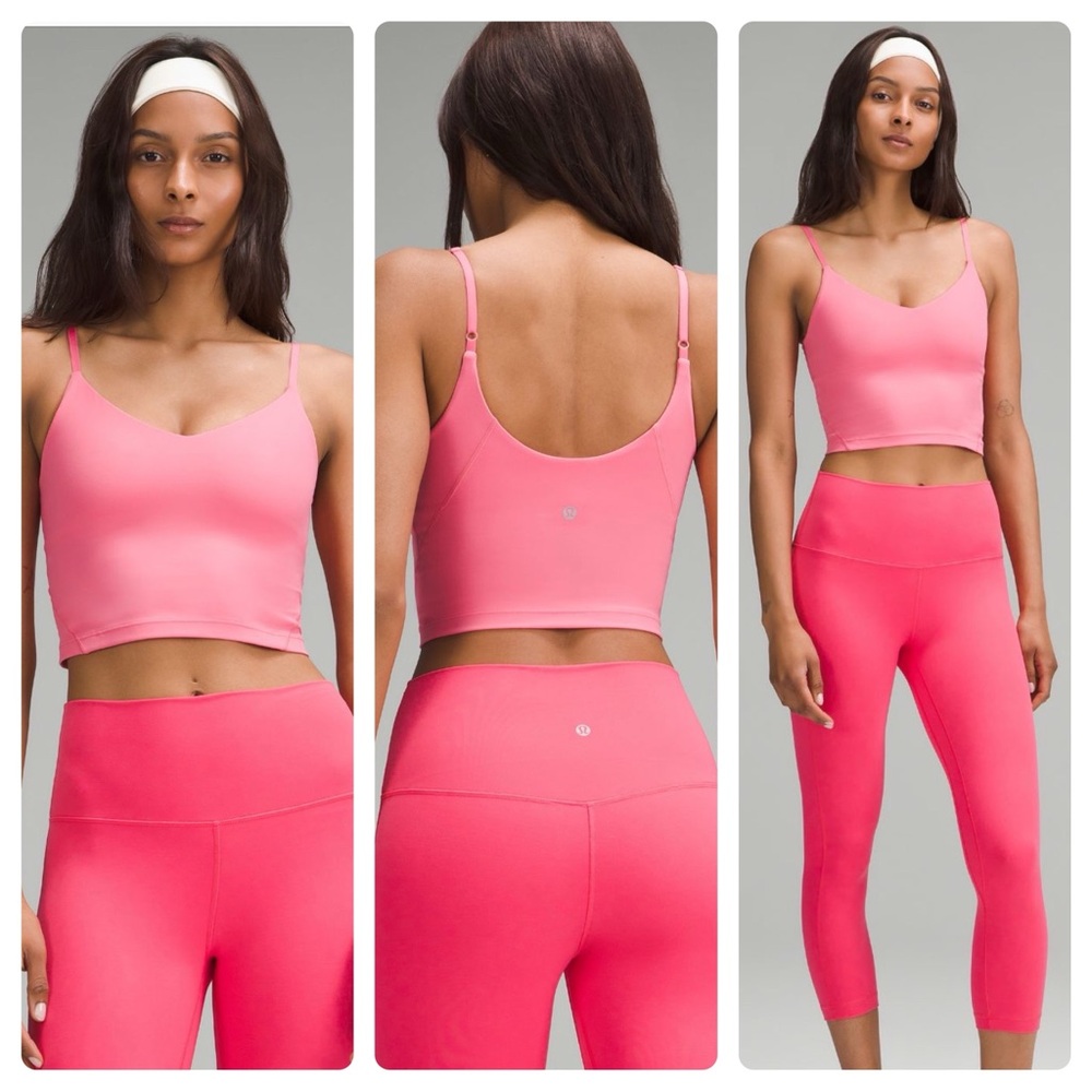 Lululemon Align Cropped Cami Tank (cups A/B)
